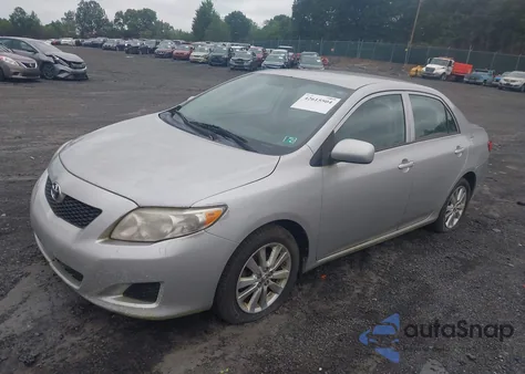 2010 Toyota Corolla Le из США, поврежденный, VIN 2T1BU4EE2AC313969